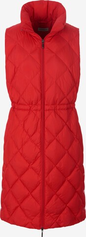 Uta Raasch Bodywarmer in Rood: voorkant