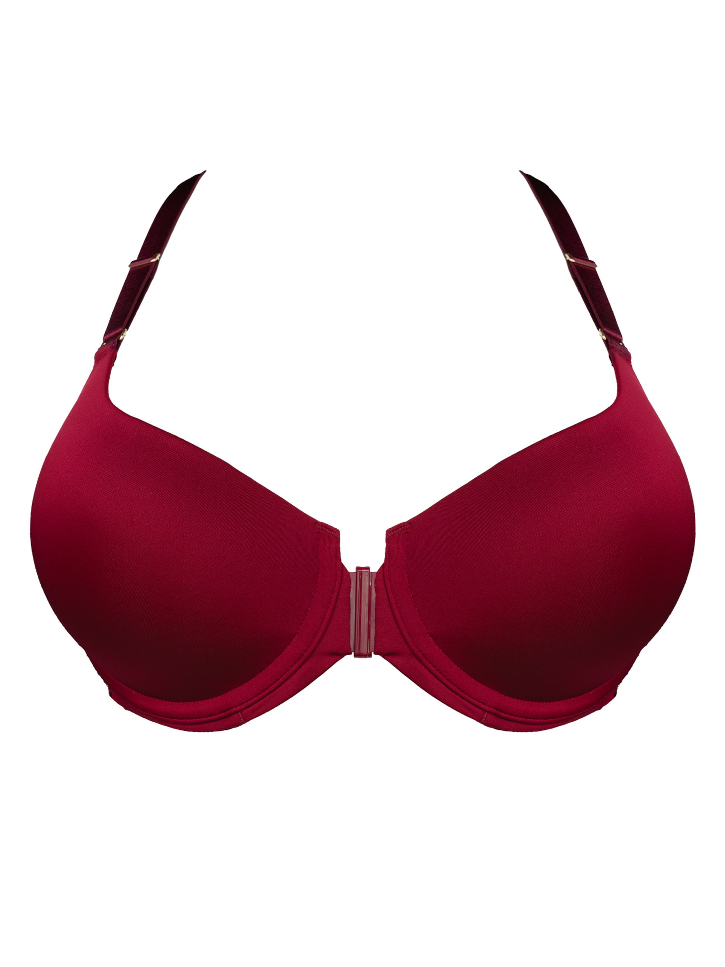 Soutien-gorge 'Pure Luxe' SugarShape en rouge : devant