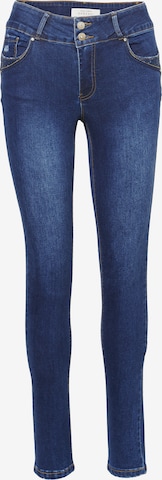 mėlyna KOROSHI Siauras Džinsai: priekis