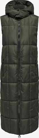 JDY Bodywarmer 'Daisy' in Groen: voorkant