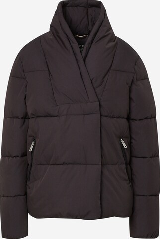 SCOTCH & SODA Between-Season Jacket in Black: front