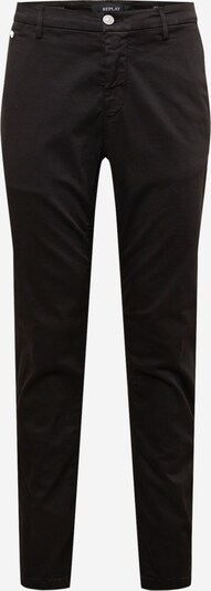 REPLAY Chino hlače 'BENNI' | črna barva, Prikaz izdelka