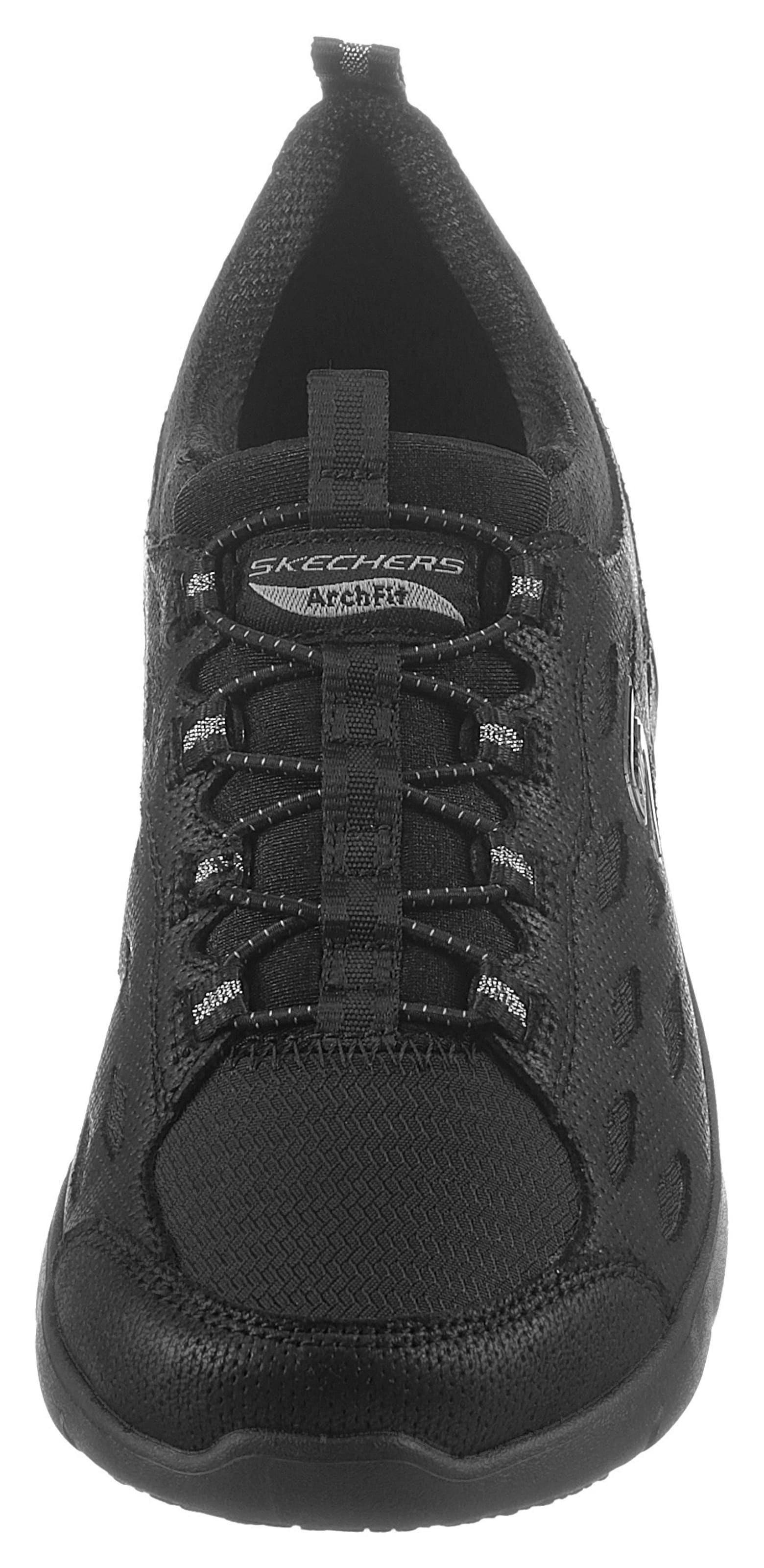 Frauen Halbschuhe SKECHERS Schnürschuh in Schwarz - VK74835 Frauen Halbschuhe SKECHERS Schnürschuh in Schwarz - VK74835