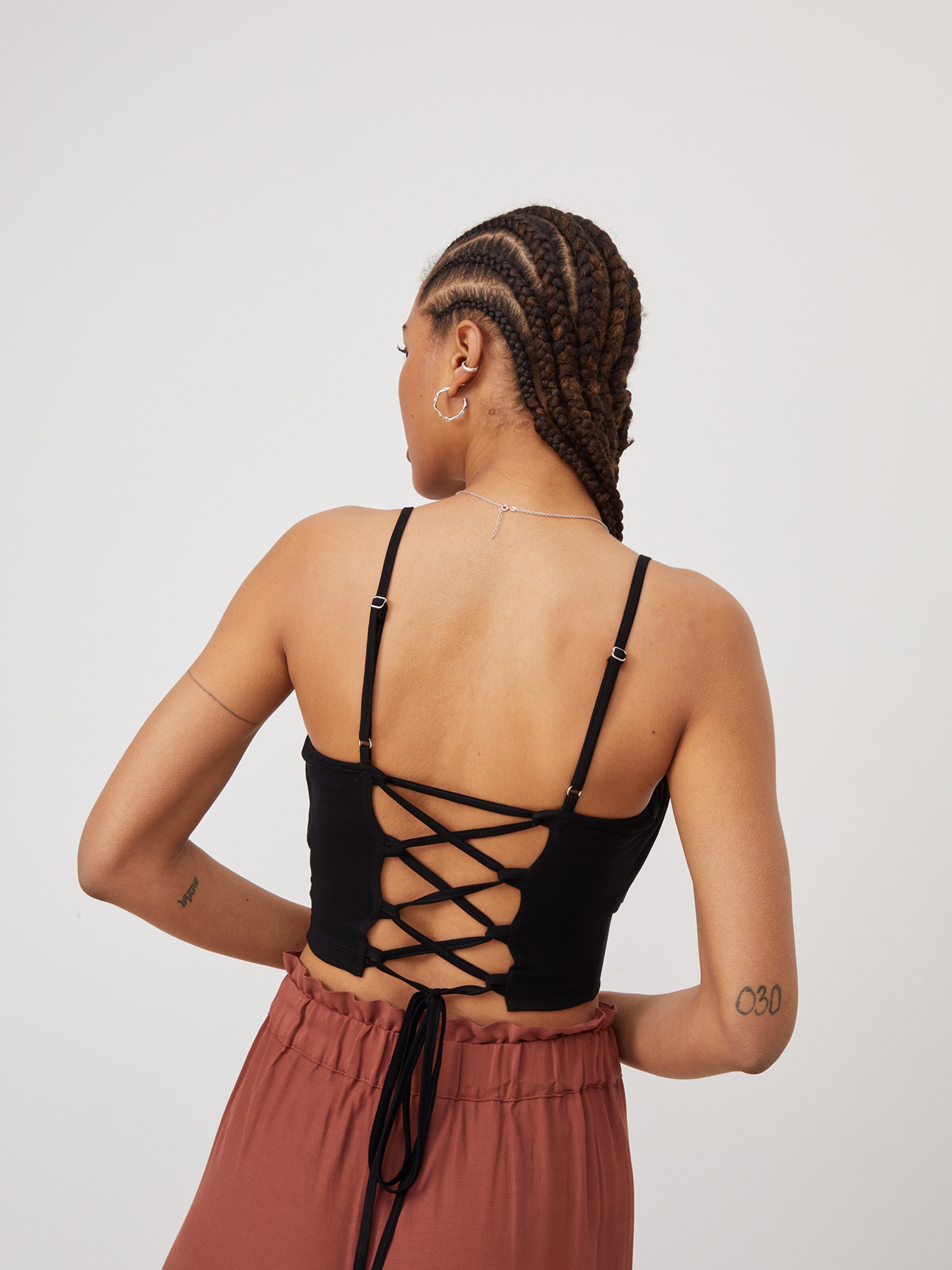 Frauen Shirts & Tops LeGer by Lena Gercke Top 'Janet' in Schwarz - LA46158 Frauen Shirts & Tops LeGer by Lena Gercke Top 'Janet' in Schwarz - LA46158