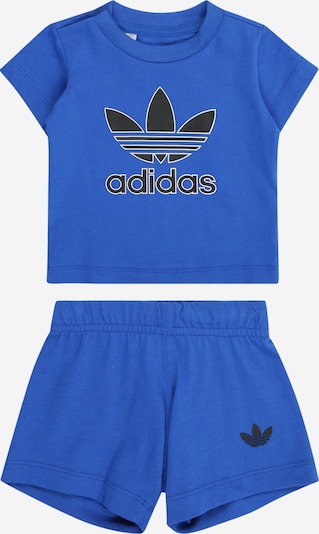 ADIDAS ORIGINALS Set en bleu / noir / blanc, Vue avec produit