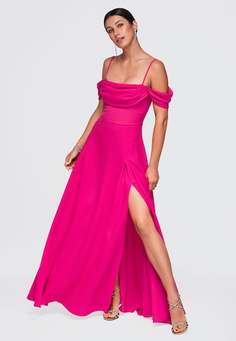 Ombre Evening dress in Pink