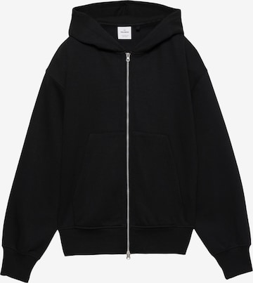 Pull&Bear Jopa na zadrgo | črna barva: sprednja stran