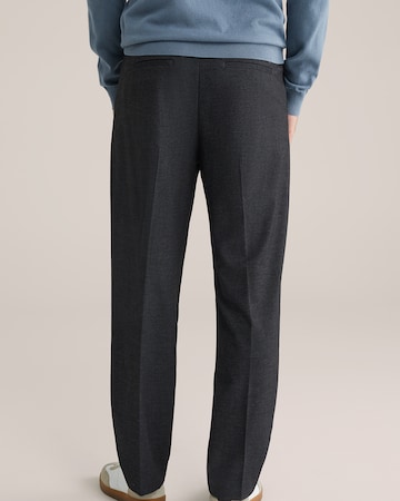 WE Fashion Loosefit Suorat housut värissä harmaa