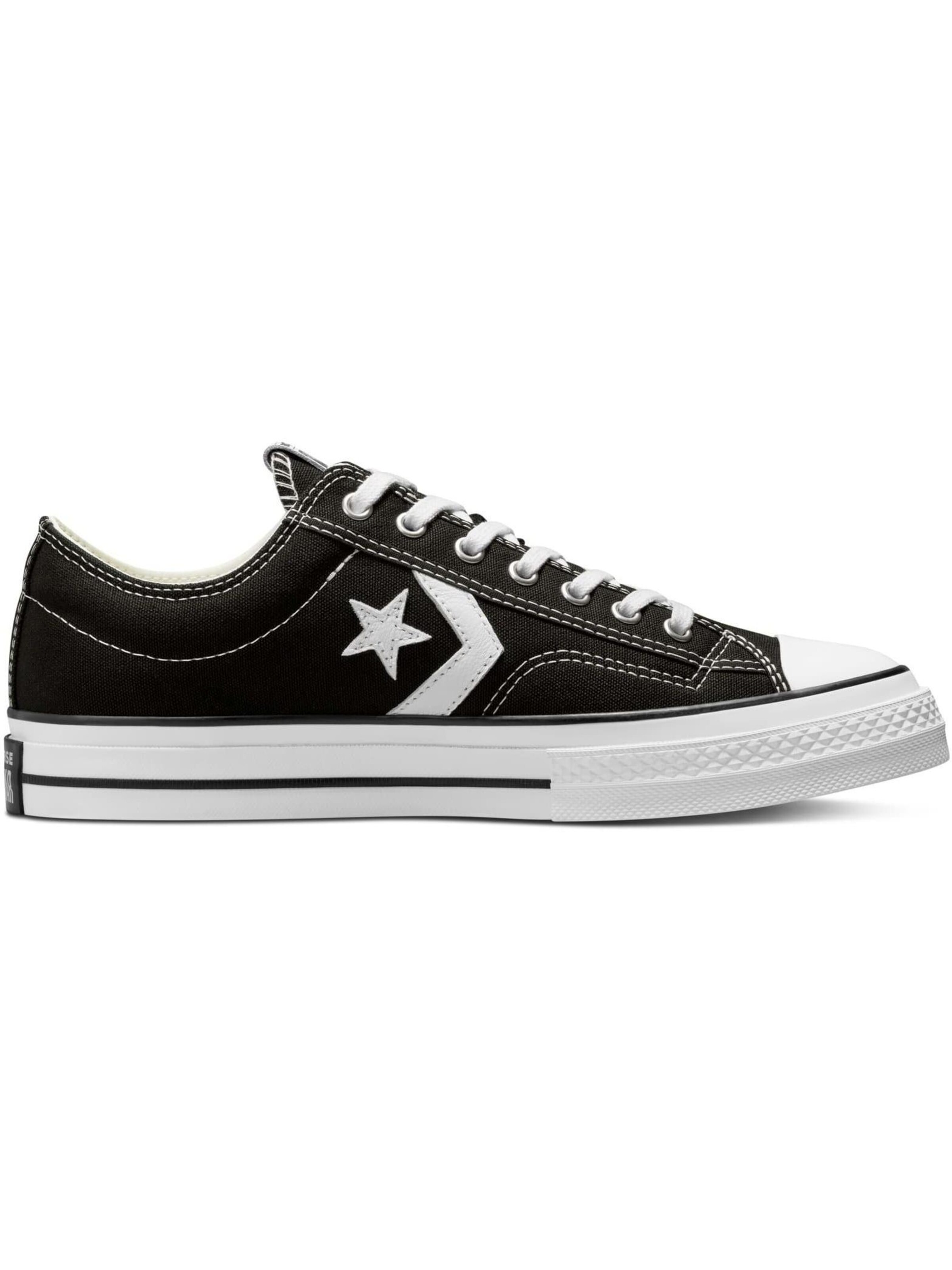 Sneaker bassa 'Star Player 76' di CONVERSE in nero: frontale