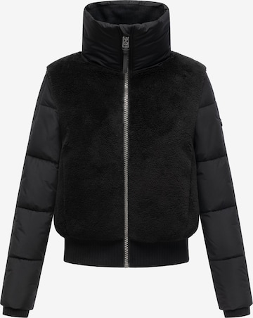 NAVAHOO Talvitakki värissä musta: etupuoli