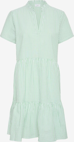 SAINT TROPEZ Jurk 'Elmiko' in Groen: voorkant