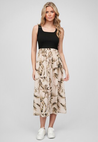 Cloud5ive Jurk in Beige: voorkant