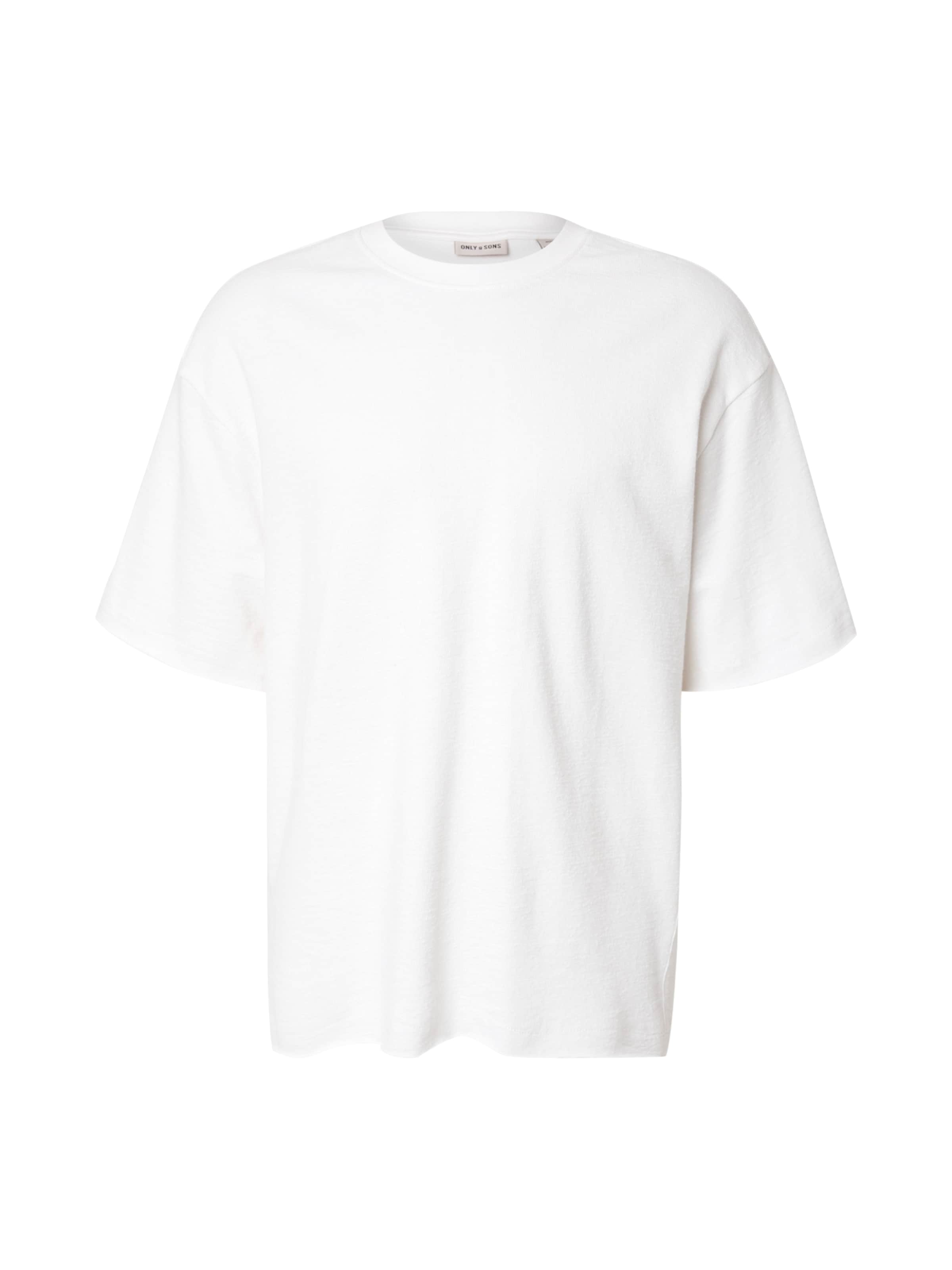 Only & Sons Shirt 'ONSLENNY' in White: front