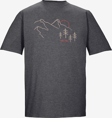 KILLTEC Funktionsshirt in Grau: Vorderseite