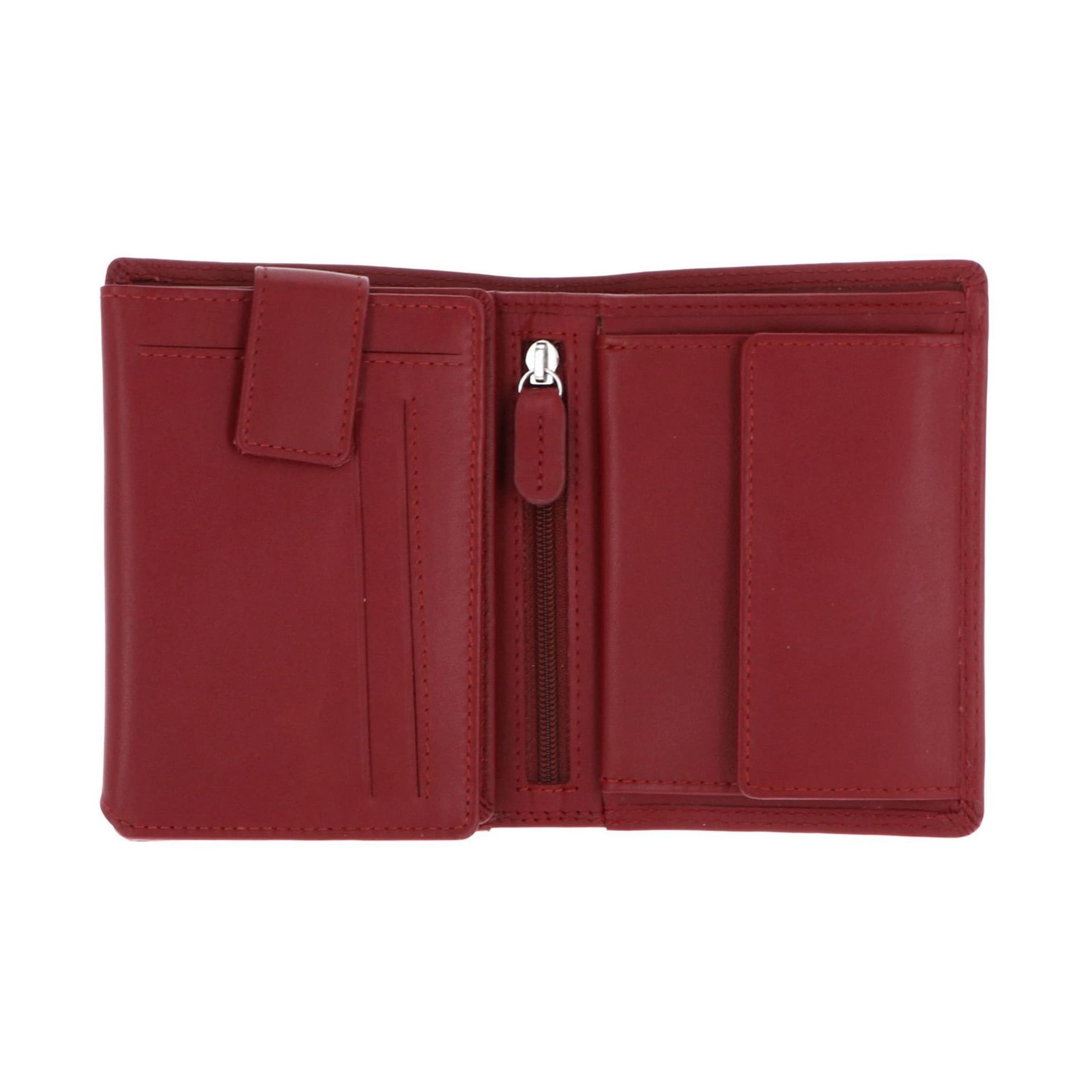 GOLDEN HEAD Portemonnee 'Polo RFID' in Rood