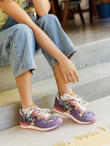 inkkas Sneaker low 'Saola - Vegan Premium Sneaker | Nachhaltig & Handgefertigt.' in Mischfarben