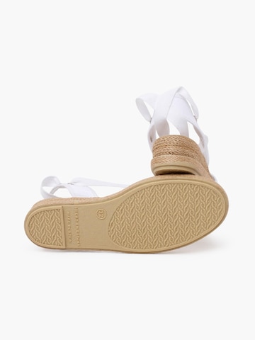 Sandales Pisamonas en blanc