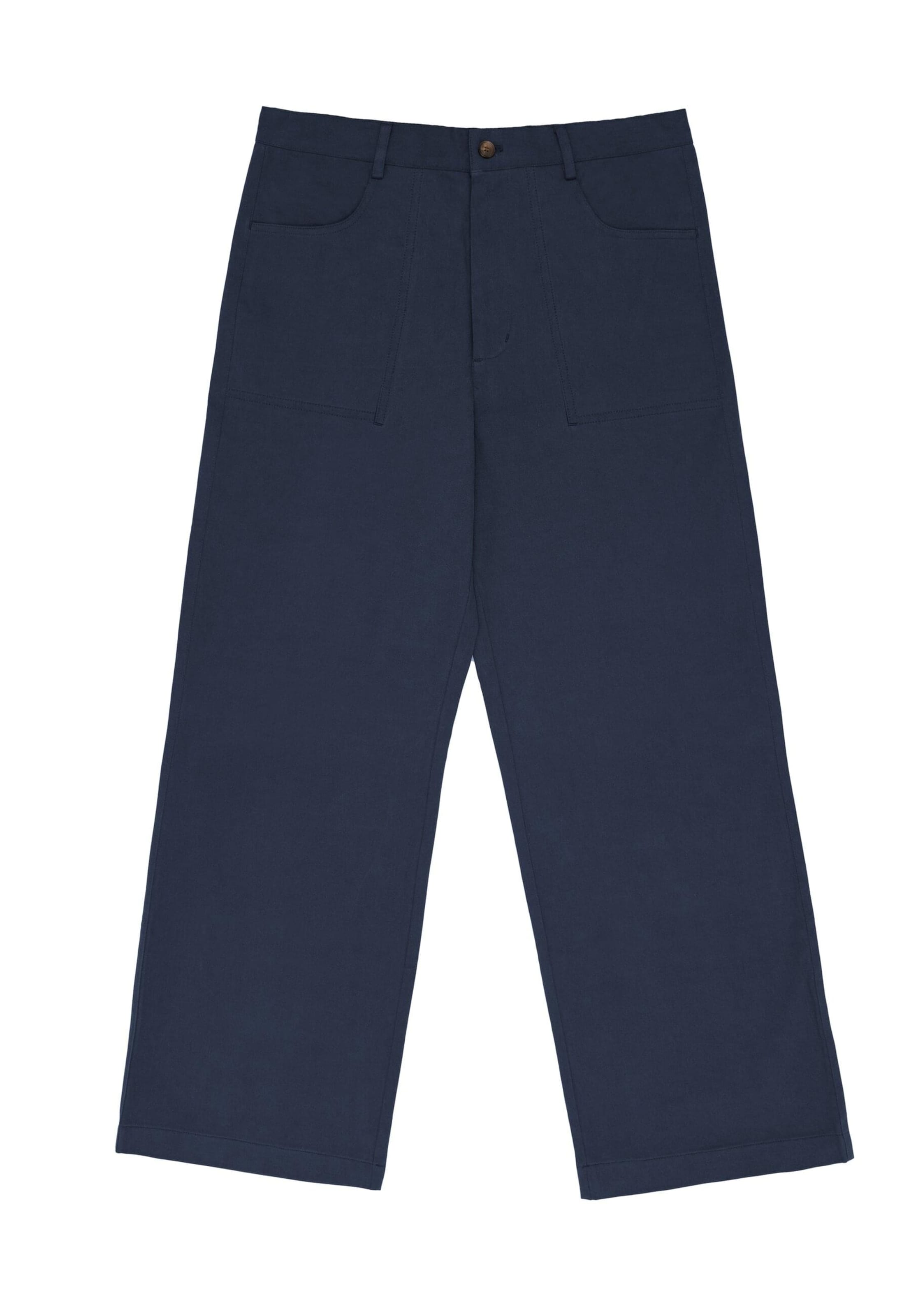 Prohibited Loosefit Chino 'Scout' in Blauw: voorkant