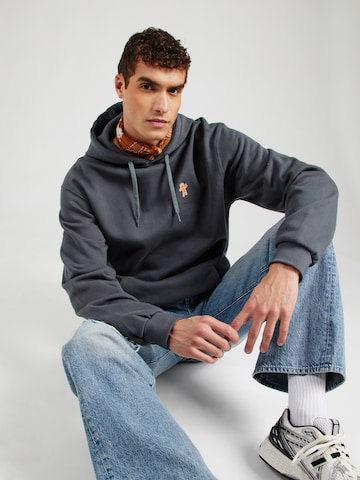 Iriedaily - Sudadera 'Cookieman' en gris: frente