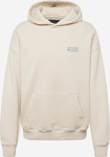 Abercrombie & Fitch Sweatshirt em creme / petróleo, Vista do produto