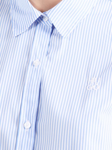 HUGO Bluse 'The Essential' i blå