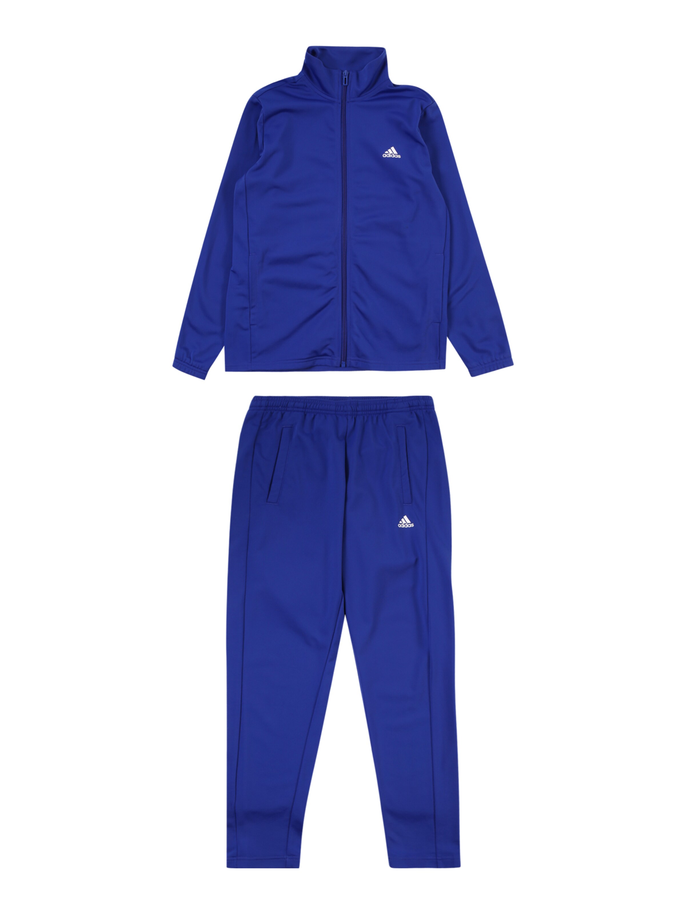 ADIDAS SPORTSWEAR Trainingspak 'Essentials' in Blauw: voorkant