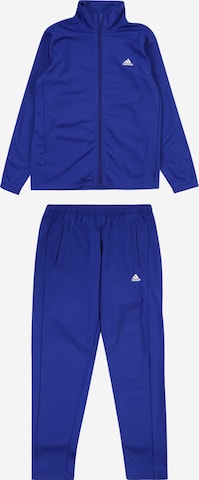 ADIDAS SPORTSWEAR Trainingsanzug 'Essentials' in Blau: Vorderseite