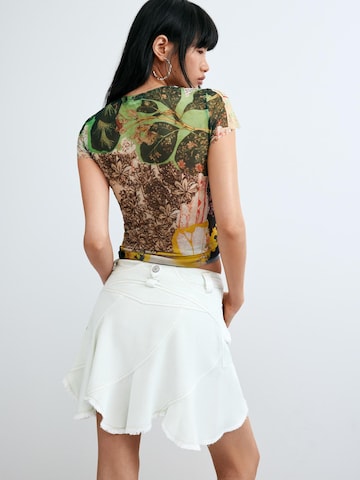 Desigual - Camisa em mistura de cores