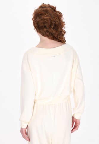 DreiMaster Klassik Sweatshirt 'Classic Look' in White