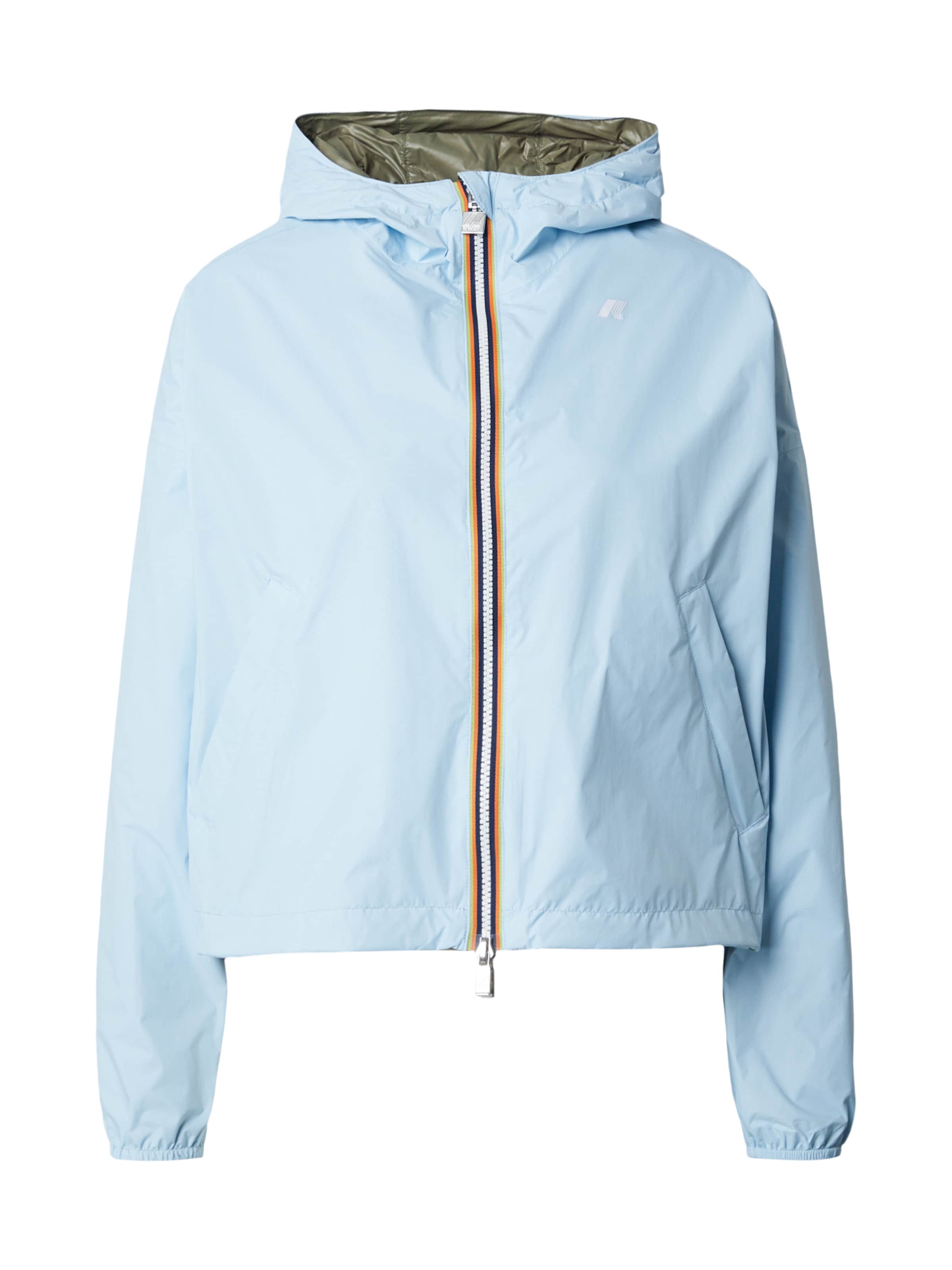 K-Way Jacke 'LAURETTE' in Blau: Vorderseite