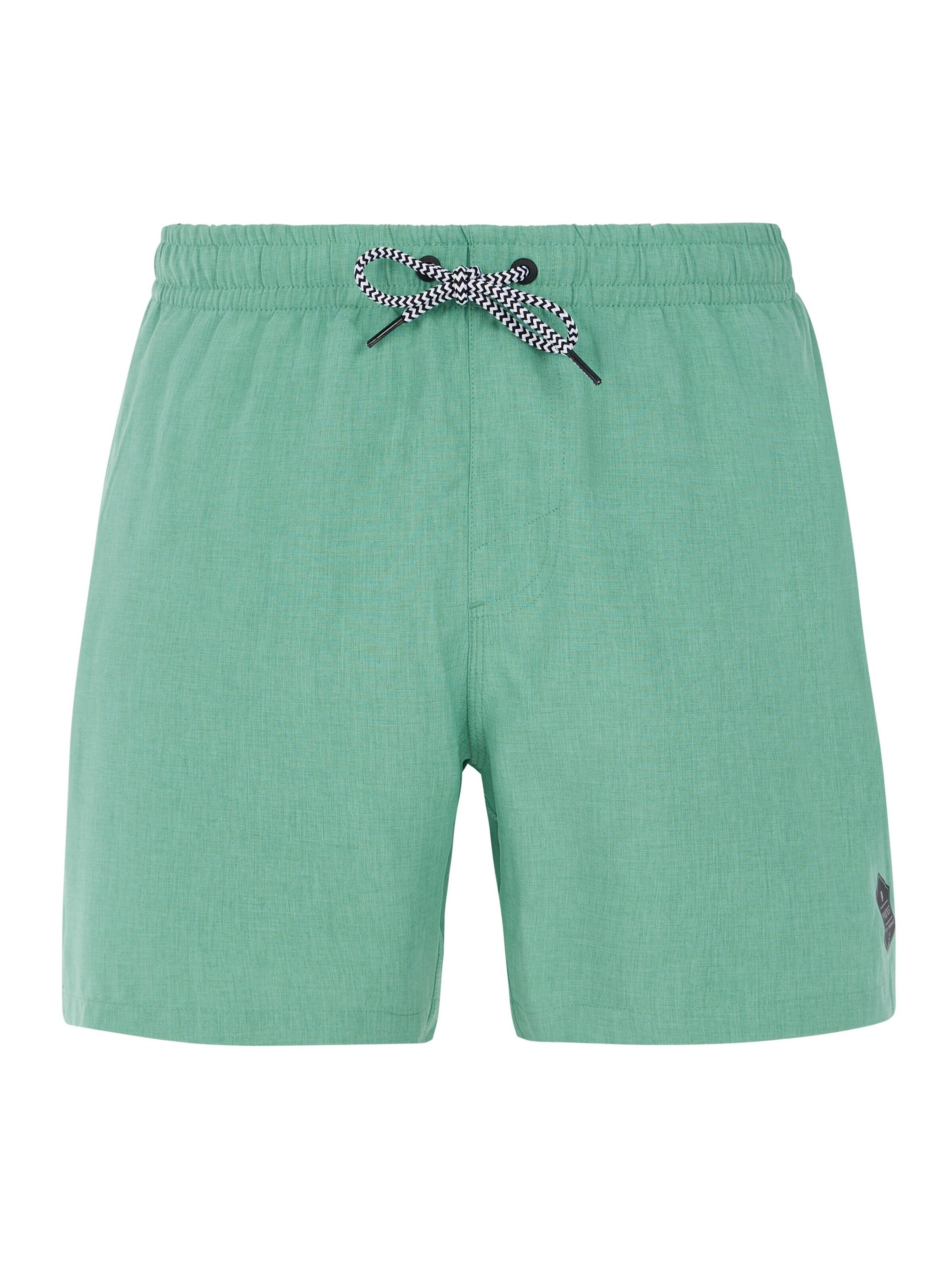 PROTEST Swimming shorts 'Davey' in Green: front
