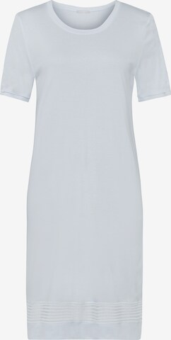 Hanro Nightgown ' Ira ' in Blue: front