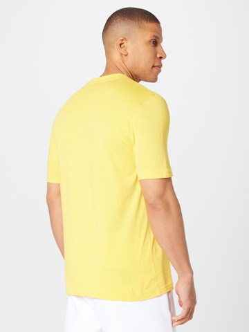 BOSS Black Koszulka 'Tiburt' w kolorze żółty