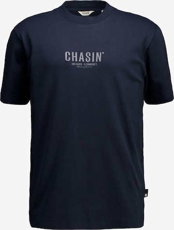 CHASIN' Shirt 'Mayor' in Blauw: voorkant