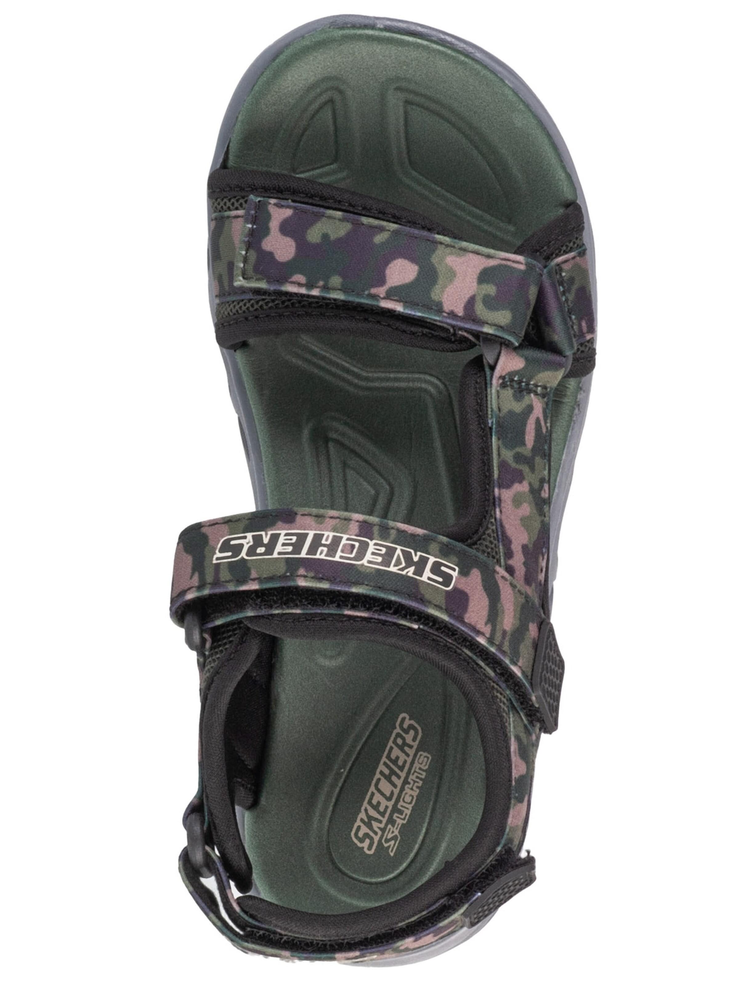 SKECHERS Sandalen 'Skechers Hypno-Splash - Sun Breaks' in Zwart