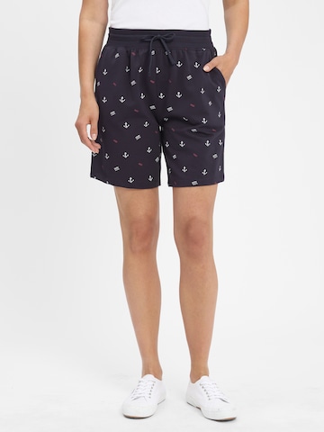 Franco Callegari Regular Pants in Blue: front