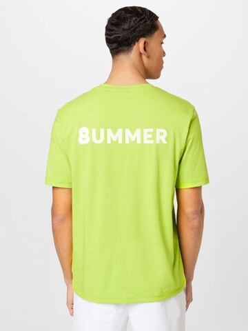 T-Shirt 'Vibes' BOSS Orange en vert