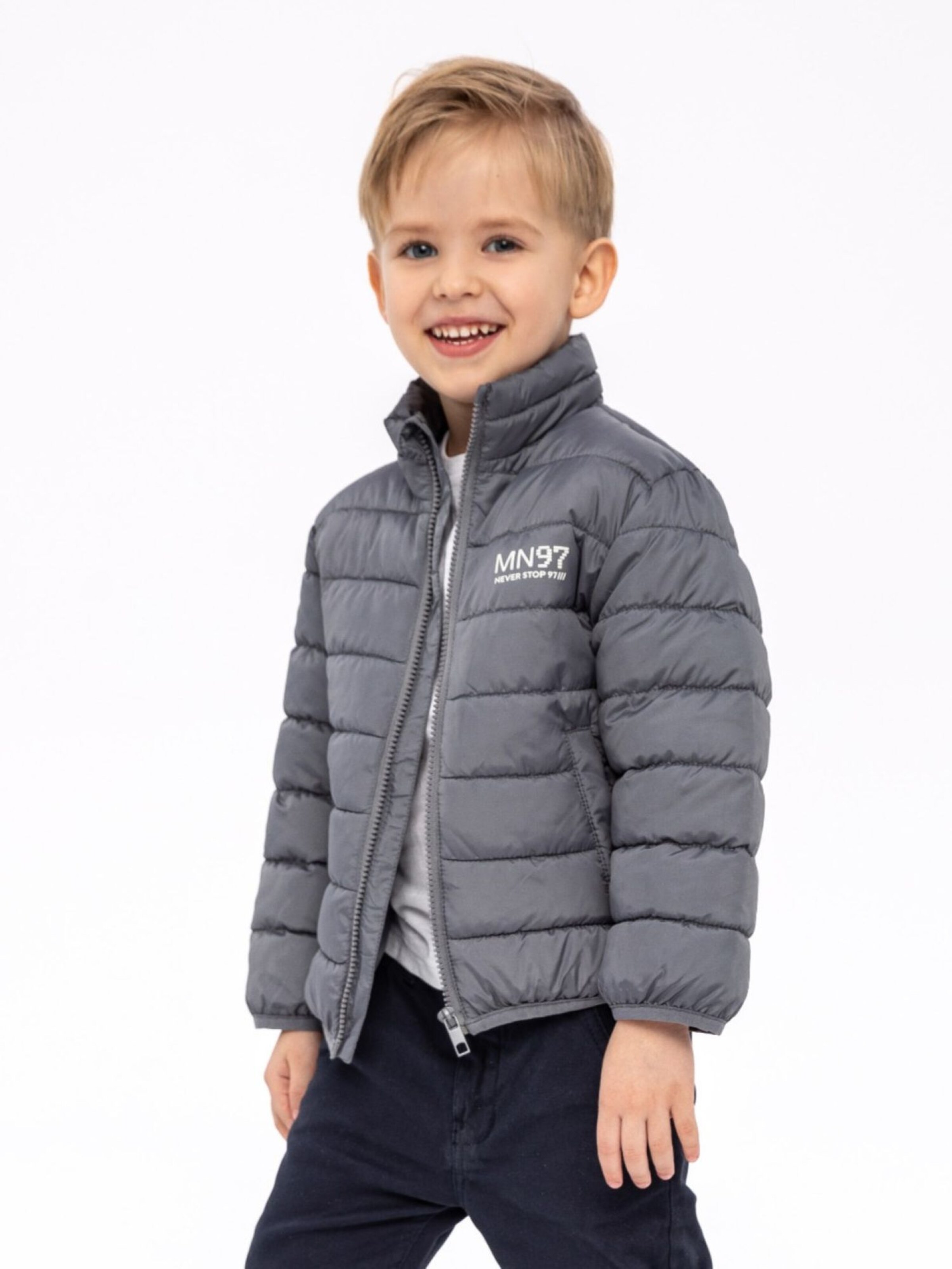 MINOTI Преходно яке в сиво: отпред