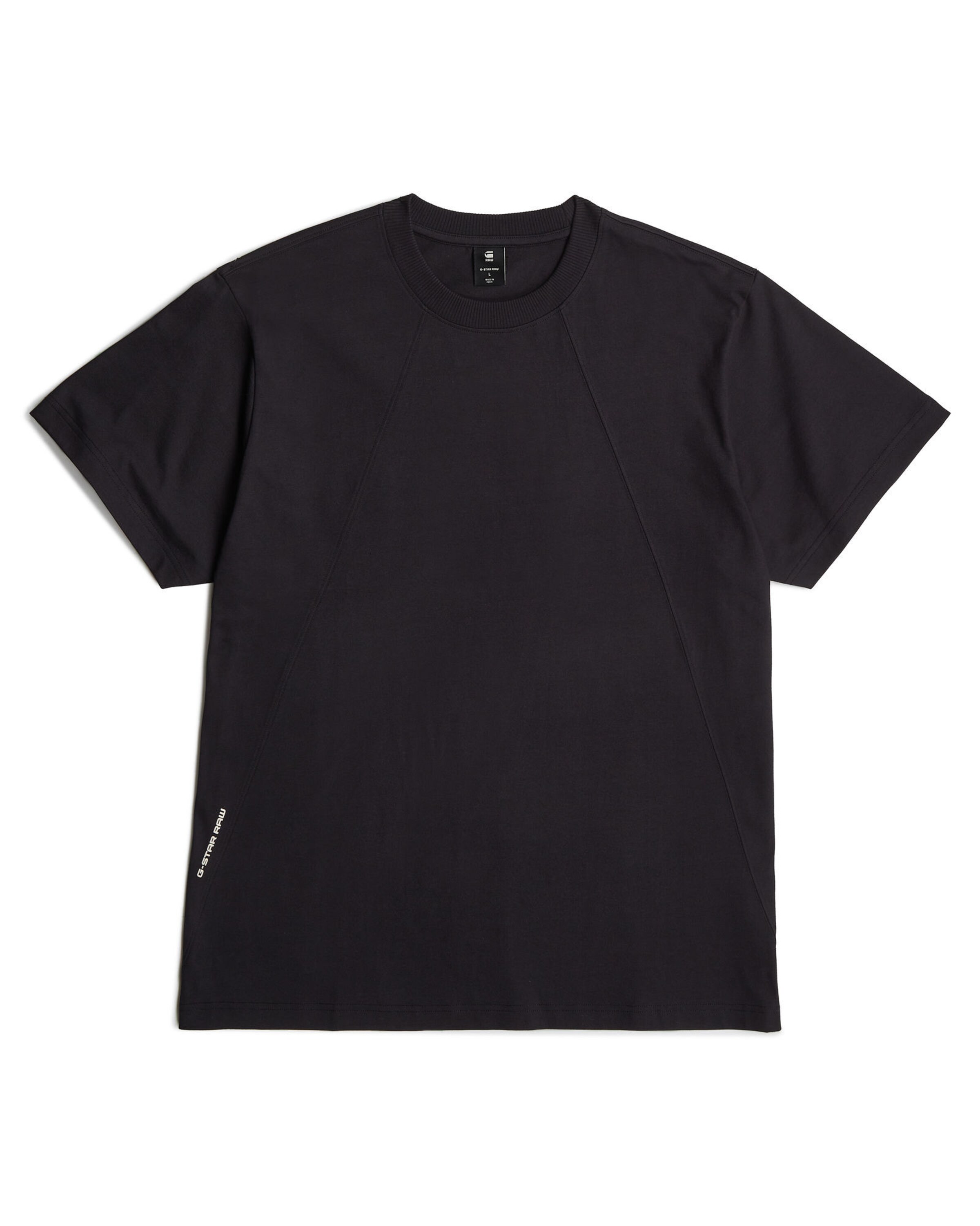 G-STAR Shirt 'Seam' in Black: front
