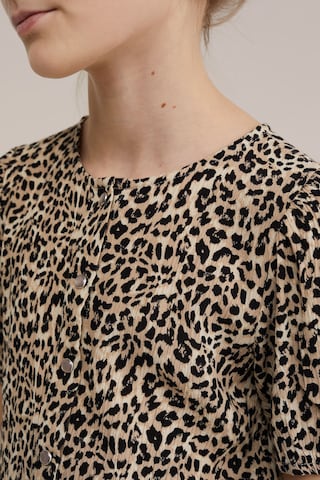 WE Fashion Kombinezon | rjava barva