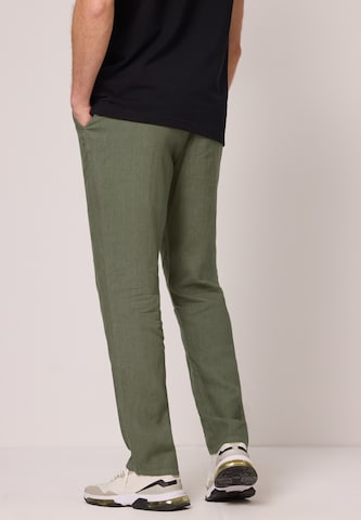 Street One MEN Regular Chino Pants in Green