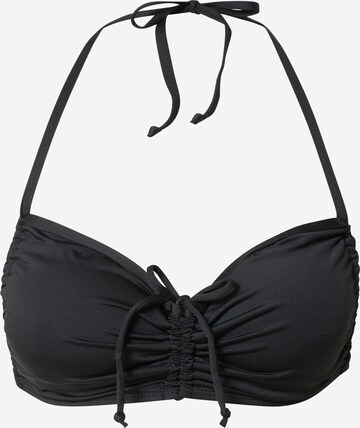 Balconnet Hauts de bikini Cotton On Body en noir : devant