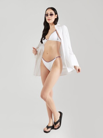 Tommy Hilfiger Underwear Trójkąt Góra bikini w kolorze biały