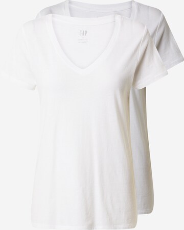 T-shirt GAP en blanc : devant