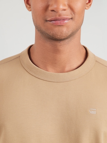 T-Shirt 'Tweeter' G-STAR en beige