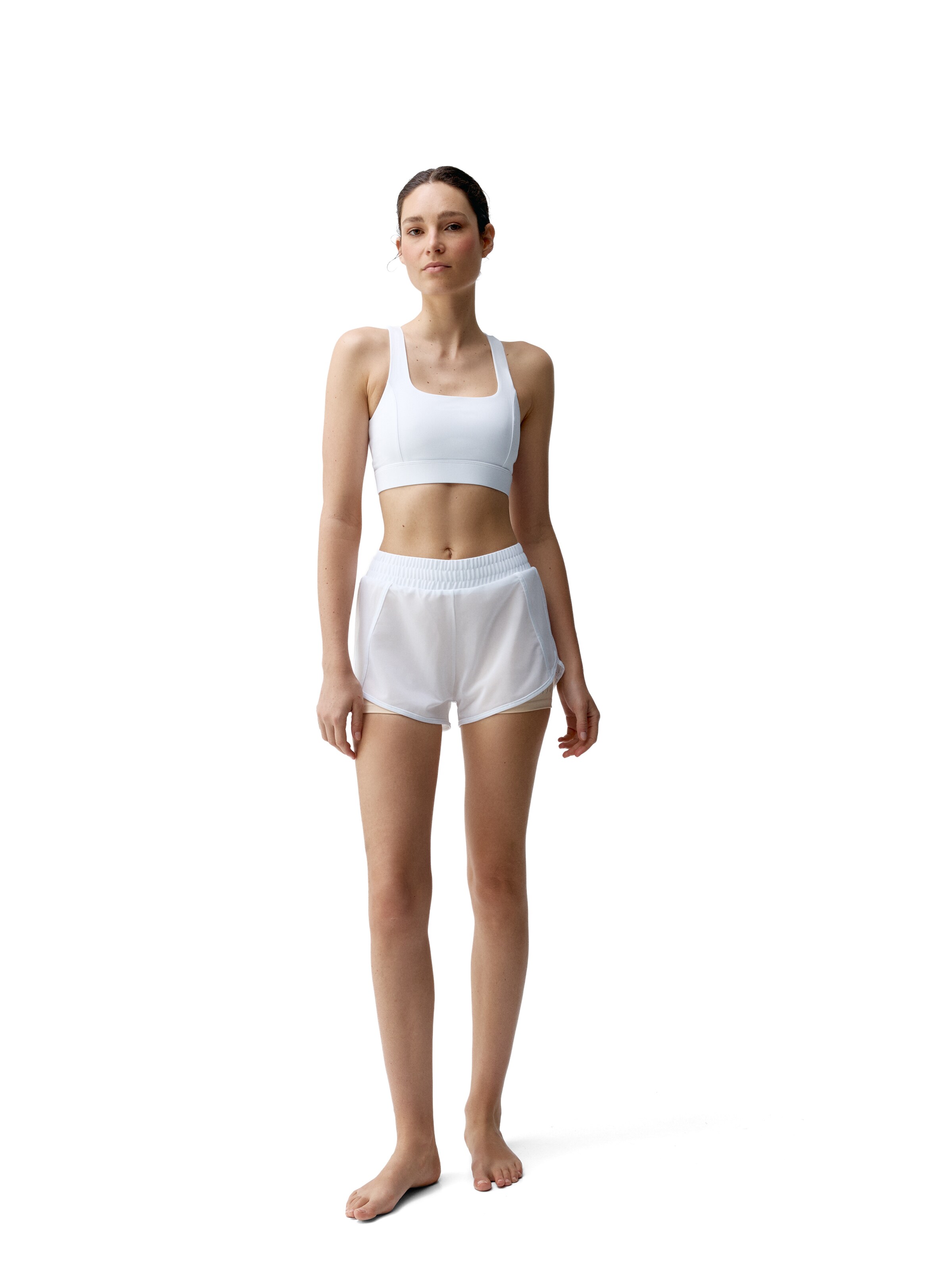 Born Living Yoga Regular Sports trousers in White