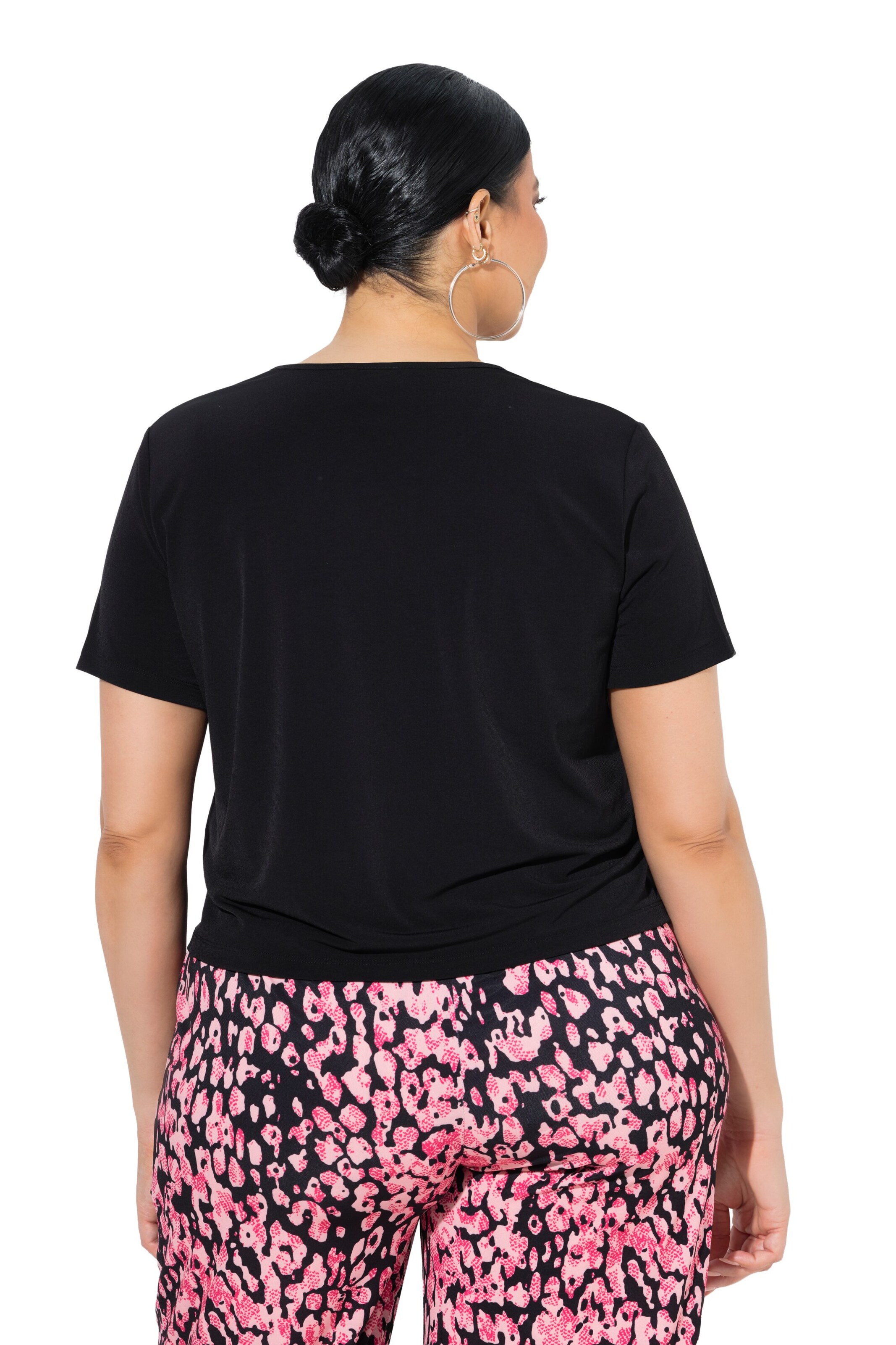 Ulla Popken Shirt in Zwart