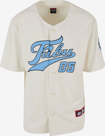 FUBU Sporta krekls, krāsa - zils / jauktu krāsu / gandrīz balts, Preces skats