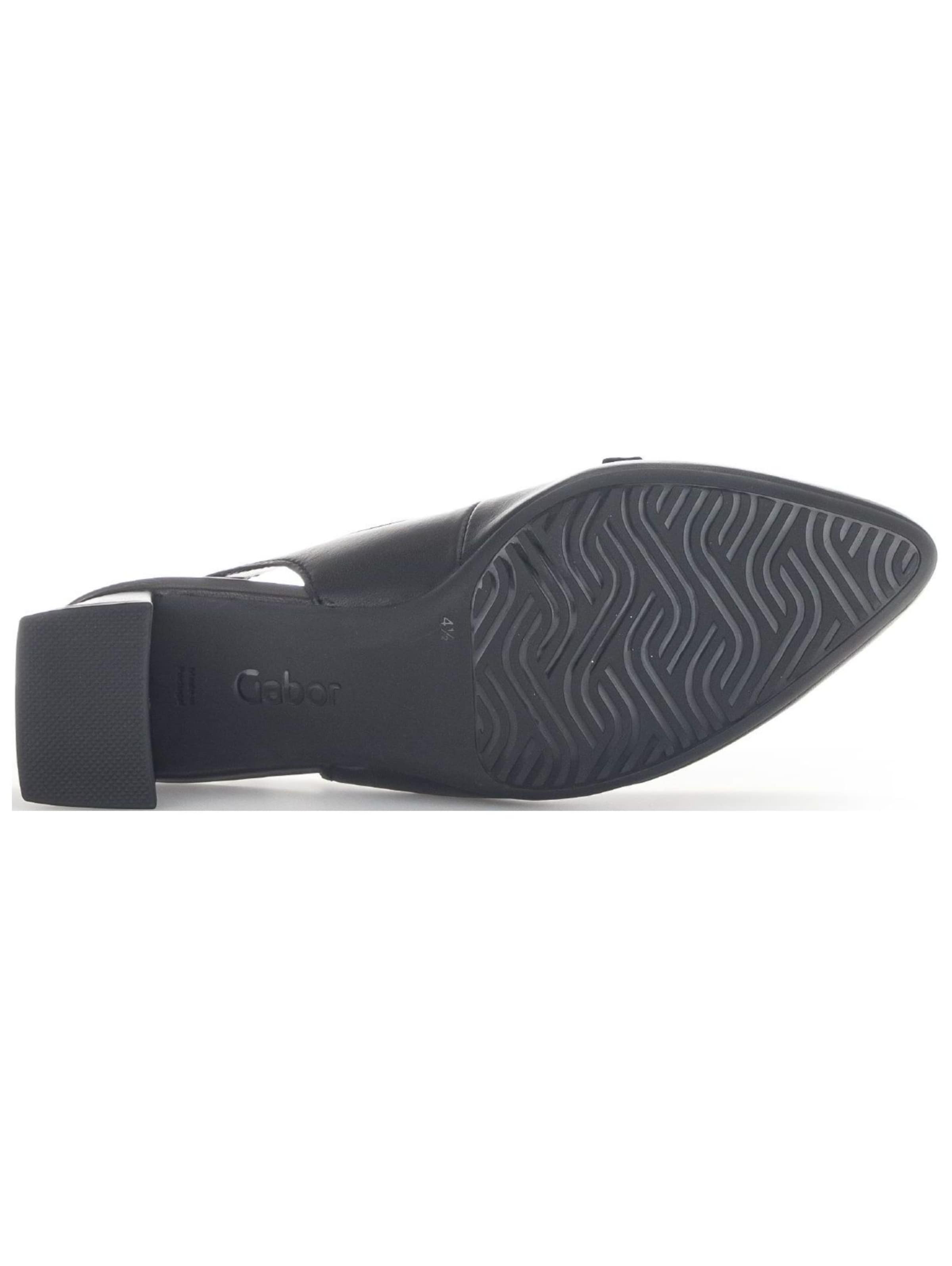 GABOR Slingpumps in Schwarz