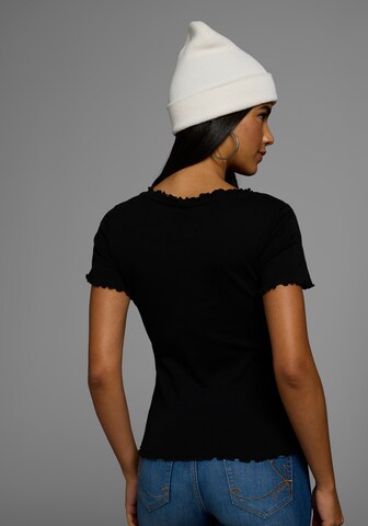 KangaROOS T-Shirt in Schwarz